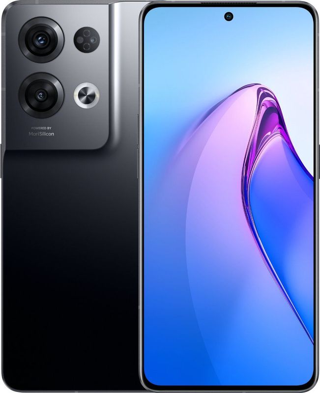 OPPO - Reno8 Pro - Smartphone - Zwart - 8GB RAM - 256GB Opslag