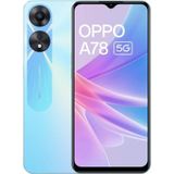 OPPO A78 4+128GB DS 5G GLOEIEND BLAUW OEM (128 GB, Gloeiend blauw, 6.56"", Dubbele SIM, 5G), Smartphone, Blauw