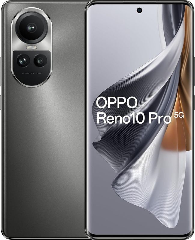 OPPO 10 Pro 5G 17 cm (6.7") Dual SIM Android 13 USB Type-C 12 GB 256 GB 4600 mAh Grijs, Zilver