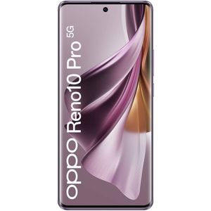 OPPO Reno 10 Pro (256 GB, Glanzend Paars, 6.70"", Dubbele SIM, 50 Mpx, 5G), Smartphone, Paars