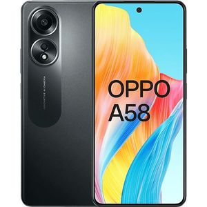 Oppo Smartphone A58 128 Gb Glowing Black