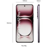 OPPO Reno12 Pro 17 cm (6.7") Dual SIM Android 14 5G USB Type-C 12 GB 512 GB 5000 mAh Zwart