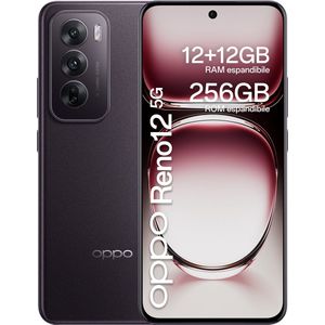 OPPO Reno12 5G - 12GB+256GB Black Brown - AI Phone