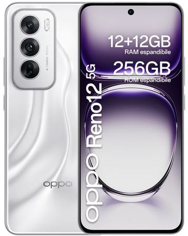OPPO Reno12 5G 17 cm (6.7") Dual SIM Android 14 USB Type-C 12 GB 256 GB 5000 mAh Zilver
