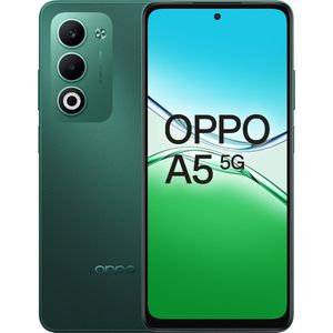 OPPO A5 5G - Zwart Groen - Smartphone - 128 GB - IP65 Water- en Stofbestendig