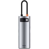 Baseus USB-C 7-in-1 Hub Station - Grijs