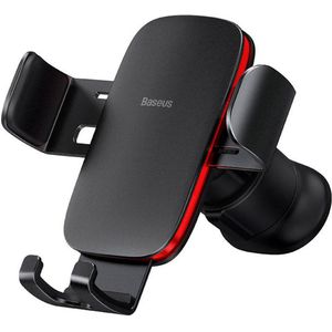 Baseus Metal Age II Gravity Ventilatierooster Telefoonhouder Zwart