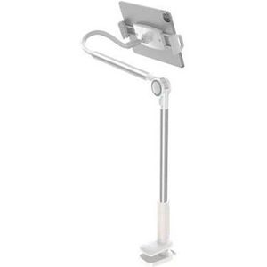 Baseus Verstelbare Telefoon/Tablet Houder voor Bureau en Bed Zilver