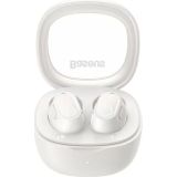 Baseus Bluetooth Oortelefoon Bowie WM02 TWS, BT 5.3 Draadloze In-Ear Wit (NGTW180002)