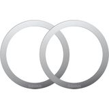 Baseus Halo Magnetic Ring for phones MagSafe (Silver)