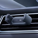 Baseus Car Mount Steel Cannon 2 Smartphone houder voor het ventilatierooster van 4,7 tot 6,8 inch, zwart (SUGP000001)