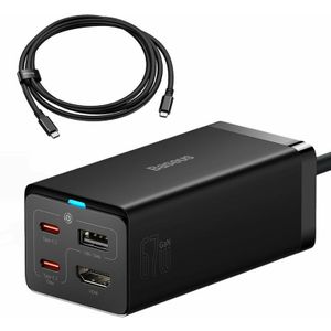 Baseus Laptop Lader USB-C met HDMI Ingang 4K@30Hz