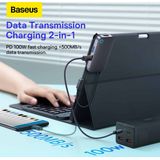 Baseus - PadJoy - USB-C naar HDMI 4K/USB 3.0/3.5mm/USB-C PD 100W