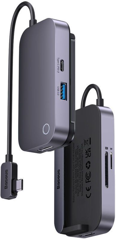 Baseus - PadJoy - USB-C naar HDMI 4K/USB 3.0/3.5mm/USB-C PD 100W