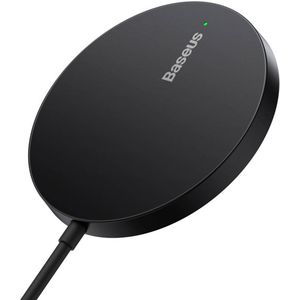 Baseus Simple Mini3 15W Magnetic Wireless Charger (Black)