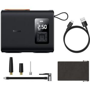 Baseus Mega EnergyPump Series draagbaar Compressor, 6000 mAh met flashlight