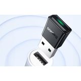 Baseus BA07 Draadloze USB Bluetooth Adapter - Bluetooth 5.3 - Zwart