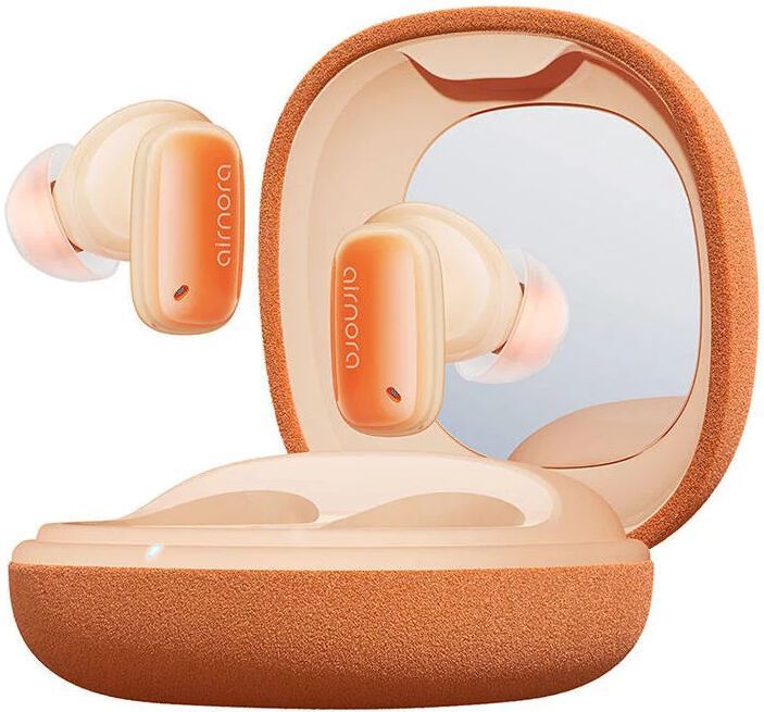 Baseus - AirNora 2 - Draadloze Oordopjes - Oranje - Bluetooth 5.3 - Noise Cancelling