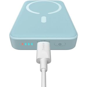 Magnetische Mini-Induktions-Powerbank 10000 mAh 20W + USB-C – USB-C-Kabel