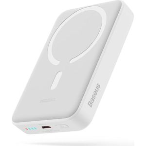 Baseus Powerbank Magnetic Mini 10000mAh, USB-C 30W weiß Powerbank 10000 mAh