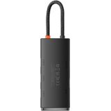 Baseus - WKQX080201 - Hub - Zwart - 5-PORT USB-C naar HDMI USB3.0X3 PD HUB