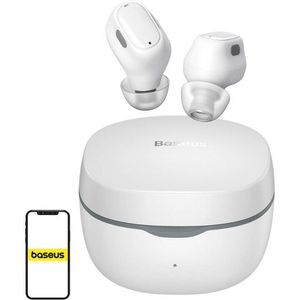 Baseus - Bowie WM01 - Koptelefoon - Wit - Draadloos