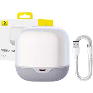 Baseus - AeQur V2 - Draadloze Luidspreker - Wit - Bluetooth - 30 uur Speeltijd