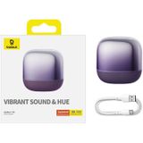Baseus - AeQur V2 - Draadloze Luidspreker - Paars - Bluetooth