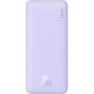 Baseus Airpow Powerbank - 20.000mAh - 20W - Paars