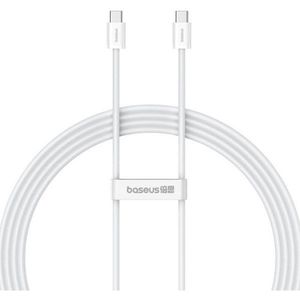 Baseus USB-C to USB-C fast charging cable Superior 2 100W 2m (white)