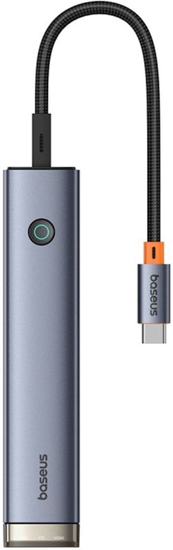 Baseus - UltraJoy Air - USB-C Hub - Space Grey - 6-in-1 - 4K 60Hz
