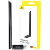 Baseus - BS-OH172 - USB Netwerkkaart - Zwart - 300Mb/s