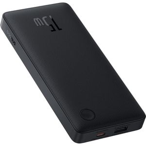 Baseus POWERBANK 10000MAH 15W USB + USB-C zwart