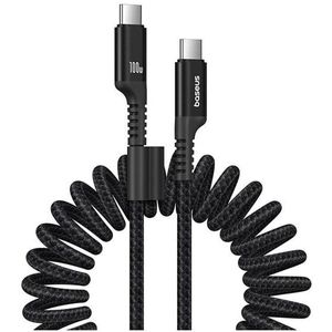 Baseus Fast Charging Cable USB-C to USB-C Fish-Eye 100W, 1m (zwart)