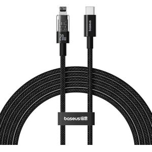 Kabel USB-C naar Lightning Baseus P10373001111-01 Zwart 2 m