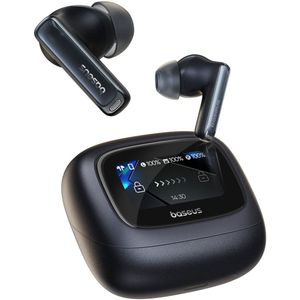 Baseus - Bowie M2's - Koptelefoon - Zwart - Draadloos - Actieve Ruisonderdrukking - 7 uur Speeltijd