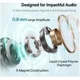 Baseus - Bowie MC1 - Open-Ear Oordopjes - Wit - Draadloos - Waterdicht IP57