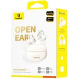Baseus - Bowie MC1 - Open-Ear Oordopjes - Wit - Draadloos - Waterdicht IP57