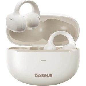 Baseus - Bowie MC1 - Open-Ear Oordopjes - Wit - Draadloos - Waterdicht IP57