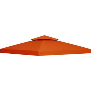 Outsunny Vervangend dak voor metalen tuinpaviljoen paviljoen partytent tuintent 3x3 / 3x4m 100110-053TE
