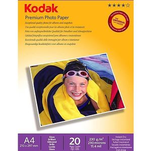 Kodak Supplies 185Z000460 fotopapier 20 vellen A4