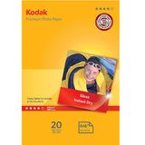 Kodak - 5740-095 - Fotopapier - A6 - Superglanzend - 20 Vellen - 240 g/m²