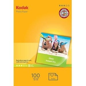 Kodak Photo - Fotopapier - 10x15 cm - 180gr - 100 Vellen - Glanzend