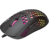 Marvo M399 Gaming Muis - RGB Verlichting - 6400 DPI - 6 Knoppen - Honeycomb Game Muis – Ultra Licht