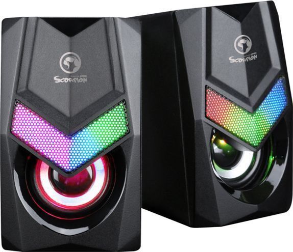 Marvo SG-118 computer luidsprekers, PC-luidspreker, Zwart