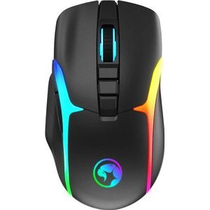 Marvo M729W muis (MMMWW72BGB00) (Draadloze), Muis, Zwart