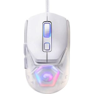 Marvo - Fit Lite G1 - Muis - Wit - Bedraad - 12000 DPI