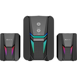 Xtrike Me XDXT612, PC-luidspreker, Zwart