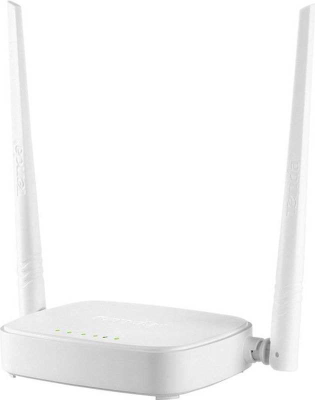 Tenda N301 Router - 300 Mbps - Wit - LED-indicator