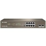 Hubs & Switches - Ethernet Switch - 8 Poorten - Gigabit - 1U Rackmount